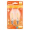 Sylvania Sylvania Natural B10 E12 (Candelabra) LED Bulb Soft White 40 Watt Equivalence 2 pk 40755 - alternate 1